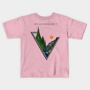 Take a break & enjoy Nature Kids T-Shirt